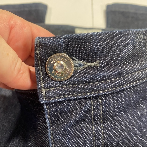 Tommy Hilfiger Hope Classic Rise & Bootcut Embroidered Back Pocket Jeans Size 16 - Picture 10 of 13